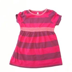 Tea Collection Striped Short Sleeve Dress